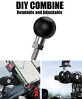DIY combine with Dope 1 Inch Ball Mount Adapter With M6 Threaded Post Ball Head for RAM Mounts on bike and motorcycle application.