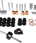 Front Independent Suspension Repair Kit For Golf Cart 1016386 1016384 7048, Easy Install, components laid out on white background