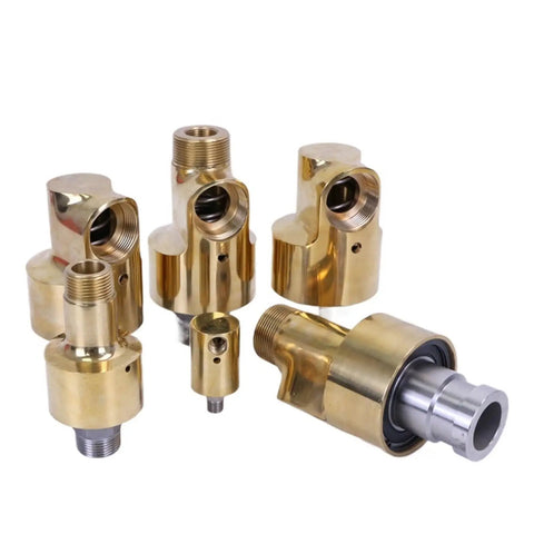 Bidirectional High Speed Brass Rotary Joint With Swivel Water Unions For Inner Tube Rotation HS80 Left Thread Durable Easy Install Leak Proof And Industrial Grade, brass fitting