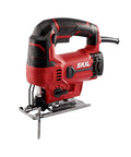 Knock Out Messy Edges Quick With This Rock Solid 5 Amp Corded Jig Saw with ergonomic grip and precision cutting capabilities.