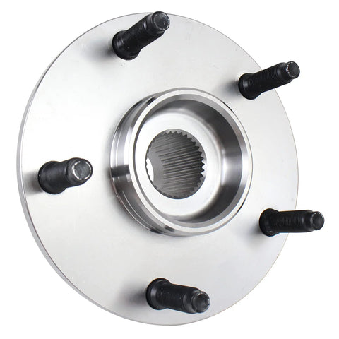 Front Wheel Hub Bearing Assembly 515006 For Dodge Ram 1500 1994 1999 4x4 With 5 Lugs Non ABS Front Pair Replacement Kit