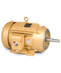 Heavy Duty 15 Horsepower Three Phase Industrial Electric Motor 3600 Rpm 230 Or 460 Volt 60 Hertz TEFC design shown from the side.