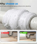 Universal Sealant Clay Waterproof Patching Mud For Wall Holes Ac Gaps Drain Pipe Sealer on wet pipe with droplets.
