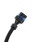 Close-up of 66 Inch PMD FSD Extension Harness For 6.5L Turbo Diesel Engines Black Pump Mounted Driver Relocation Cable