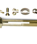All In One Pro Grade SAE Grade 8 Bolt Nut And Lock Washers Assortment Kit With 2992 Pieces showing bolt, nut, and washers