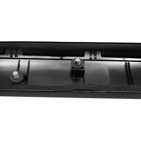 Close-up of windshield A-pillar trim molding with mounting clips; front outer left and right for Kia Soul 2010–2013