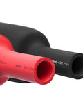 Red and black tubing from Dope All In One Heat Shrink Tubing Kit With Six Sizes And Assorted Colors For Electronics And Home Wiring