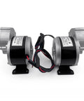 24V Dual Drive electric motors for dolly cart upgrade, featuring two 250W units with wiring harness.