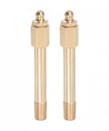 Brass Straight Grease Fitting G1 8 Thread 80mm Length For Hydraulic Lubrication Tools Heavy Duty Built Tough Rust Resistant And Oil Spill Proof