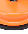 Close-up of Heavy Duty Floor Gap Fixer And Puller Tool With 180 Lb Suction, Ergonomic Handle, focused on orange suction cup base.