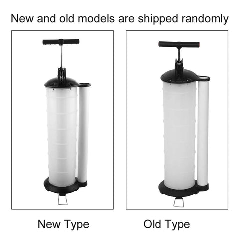 Fabater 7L Manual Oil Extractor Pump For Engine Fluid Transfer. Portable Vacuum Suction Device W/4 Tubes To Drain Gas, Oil, Or Coolant Quickly. Big Capacity Tank Makes Auto Maintenance A Breeze For Mechanics And Car Enthusiasts Who Want A Hassle-Free