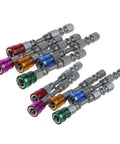 Colorful 10Pc Magnetic Collar Phillips Cross Bit Set For Electric Drills And Cordless Drivers Quarter Inch Hex Shank