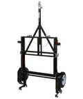 4Ft By 8Ft Steel Folding Utility Trailer Kit Built Tough With 1,170-Pound Payload, 1,400-Pound GVWR, Folded Storage View