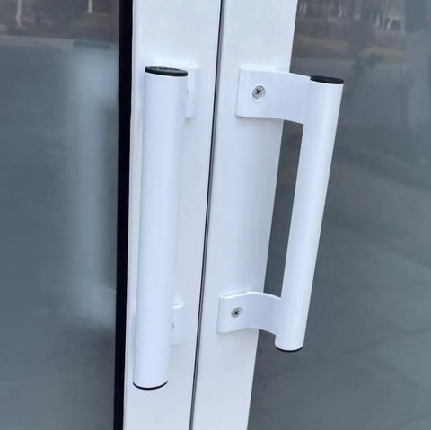 205mm Aluminum Alloy Sliding Door Handle Durable Rustproof Long Pull Handle For Glass Doors Balcony Bathroom Barn Closet