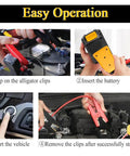 Jump Start Cables For Cars With A No Brainer Adapter That Lets You Use 20V Tool Batteries showing connection and usage steps