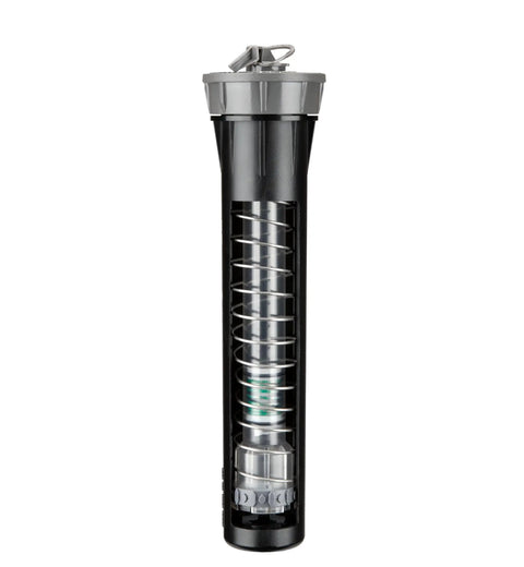 Heavy Duty Six Inch Pop Up Sprinkler Body With Flush Cap No Nozzle Included Fits Standard Female Threaded Nozzles Body Only