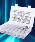 Stainless Steel Thread Repair Kit M6 To M18 With Helicoil Style Inserts Damaged Hole Repair Solution 120 Pcs Plus Storage Case