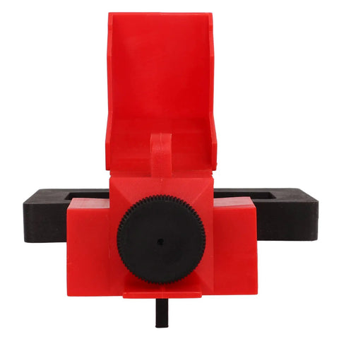 Heavy Duty Nylon Clamp On Breaker Lockout Padlock Kit Universal Tag Out Setup Built Dope For Industrial And Automotive Crews Who Want Straight Up Reliable Safety Locks