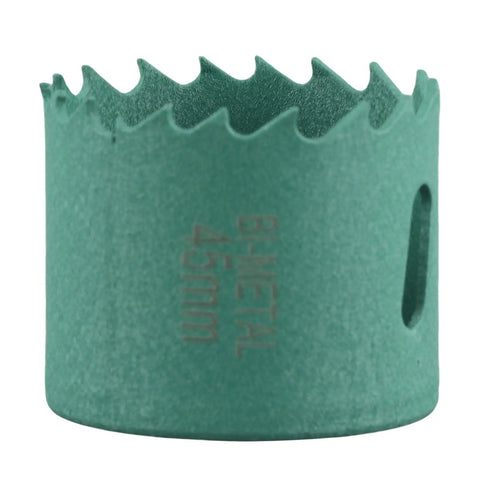 Solid Alloy Steel Hole Saw Kit For Wood Drywall Drill With Dust Bowl 45mm hex shank alloy steel hole saw