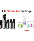 All LG packaging featuring LT1000P2 Refrigerator Water Filter Pack Of 2, 6 Month 200 Gallon Replacement For Clean Tap Water And Ice.