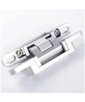 Three Way Adjustable Concealed Door Hinge In Zinc Alloy For Silent, Smooth Operation And Heavy Duty Durability, Hidden Mounting, Easy Install