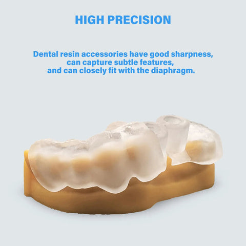 Top Tier Dental Guide Resin For DLP And LCD 3D Printers Using 405Nm UV Cure To Hit Dead On Precision On Carbide Drills And Taps While Maintaining Crack Resistant Clarity That Takes Heat Sanitization With Zero Nasty Smells In One Kilogram Jar