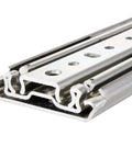 Straight Shooting 76Mm Wide Cabinet Drawer Slides 46 Inch Long Heavy Duty Steel Track showing interior structure for smooth glide.