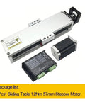 Enclosed Linear Rail Guide Stage For X Y Z Axis With Dust Cover Heavy Duty Double Rail Module Motion System Includes 57mm Nema23