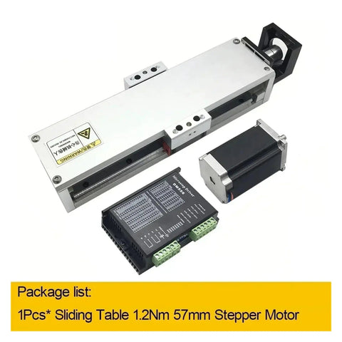 Enclosed Linear Rail Guide Stage For X Y Z Axis With Dust Cover Heavy Duty Double Rail Module Motion System Includes 57mm Nema23