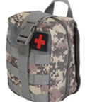 125 In 1 All In One Survival Kit For Men Outdoor Gear With First Aid Supplies Emergency SOS Tactical Tools For Hiking Camping Hunting Disaster Readiness Prepper Ready camouflage pack