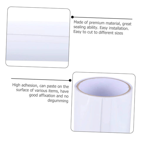 Flexible Waterproof Mending Tape For Pipes And Leaks Quick Repair Sealing Tape roll showing adhesive and cuttable features