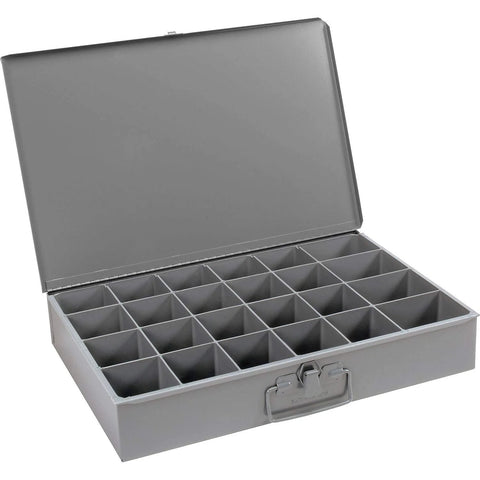 Open storage box for stainless steel hex bolt kit