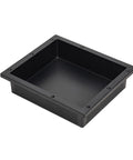 Shower Niche Storage For Shampoo And Soap, 16 Inch Wide By 14 Inch High By 4 Inch Deep, Waterproof, Leak-Proof Single Niche in black