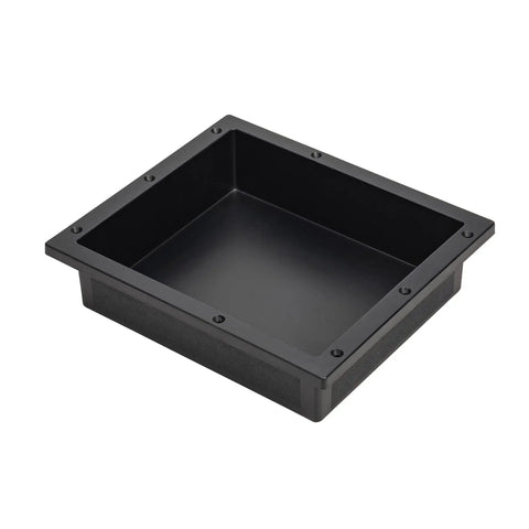Shower Niche Storage For Shampoo And Soap, 16 Inch Wide By 14 Inch High By 4 Inch Deep, Waterproof, Leak-Proof Single Niche in black