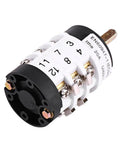 Tire changer switch module with forward/reverse control, white terminal blocks and metal screws