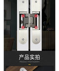 Heavy Duty Invisible Hinge For Wooden Doors, 100kg Load, Rust Resistant 304 Stainless Steel, 3D Adjustable Concealed Hinge, TE 540 Style.