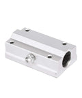Pro Grade Linear Motion Bearing Slides SCS8LUU To SCS60LUU Range For CNC Parts And 3D Printers, High Precision Rails For Precision Machines, Smooth Low Friction Guides For CNC Milling And DIY Projects, SCS12LUU Compatible aluminum bearing block