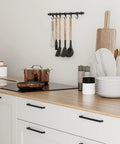 30 Pack Matte Black Square Drawer Handles Built To Last, Center To Center 6.25 Inch, modern kitchen cabinet installation