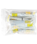 Pack of 5 K Type Mini Connector Thermocouple Temperature Probe Sensor, wrapped in packaging, visible cables