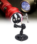 Heavy Duty Soldering Clamp Bench Vise and Flexible Stand with Rubber Pad, ideal for PCB assembly and electronic maintenance.