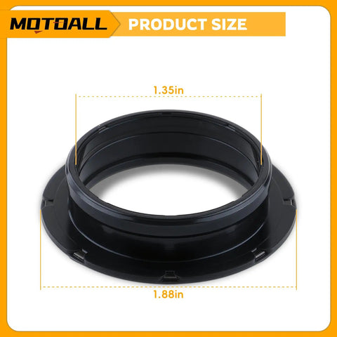 Camshaft Position Sensor Seal O Ring Kit 2 Pack Fits Jeep Wrangler 2012-2021 Cherokee 2011-2019 Grand Cherokee 2014-2019 Ram 1500 2013-2019 OE 5184772AB 5184772AA black seal ring size 1.35in x 1.88in