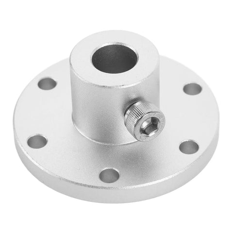 Heavy Duty Fabater Flange Shaft Coupling For 12mm Aluminum Motor Shafts With Hex Screws, close-up of secure mounting flange.