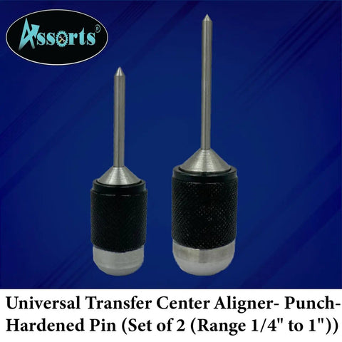 Universal Transfer Center Aligner With Hardened Steel Pins Self Adjusting Knurled Grip Handles No Drama Precision Machinist Punch Set For Mechanics Straight Up Reliability Killer Everyday Workhorse