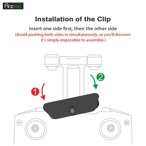 Installation guide for clip on Hands Free Lanyard Neck Strap For DJI Mini 4K Mini 2 Mini 2 SE Mini 3 Mavic 3 FPV Air 3S drone