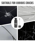 Windshield Crack Repair Kit For Cars Upgraded 2026 Quick Fix Glass Repair Fluid Kit To Stop Chips From Spreading Restore Clarity