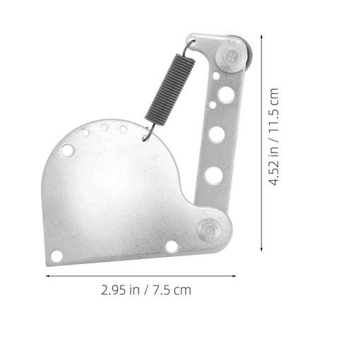 Upgrade Your Ride With This 49cc Spring Loaded Chain Tensioner Kit. Features Smooth Wire Gear Adjuster And Roller For Instant Easy Install. Perfect For Motorized Bikes To Keep Chain Tight, Prevent Slippage, And Boost Drive Performance For Stable. silver spring loaded chain tensioner kit with roller, 4.52 in tall