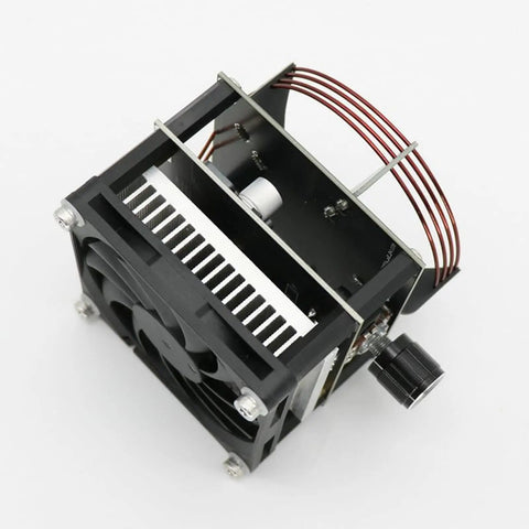 DIY Plasma Ring Kit Light Up Ring With 360 Degree Halo Plasma Discharge device showing fan and ring structure