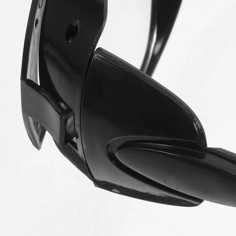 Close-up of the adjustable hinge of Heavy Duty Steampunk Welding Safety Glasses With Kick Ass Eye Protection Goggles.