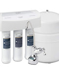 Reverse Osmosis Water Filtration System With Chrome Faucet, UltraEase Filter Cartridges, Extra Long Life, Easy To Replace, White Finish