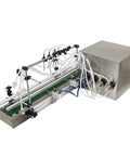 Zero Fuss Automatic Desktop 4 Head Liquid Filling Machine With Digital Controls And Rock Solid Stainless Steel Frame For Slick Dosing Of Drinks Beauty Products And Syrups 110V
